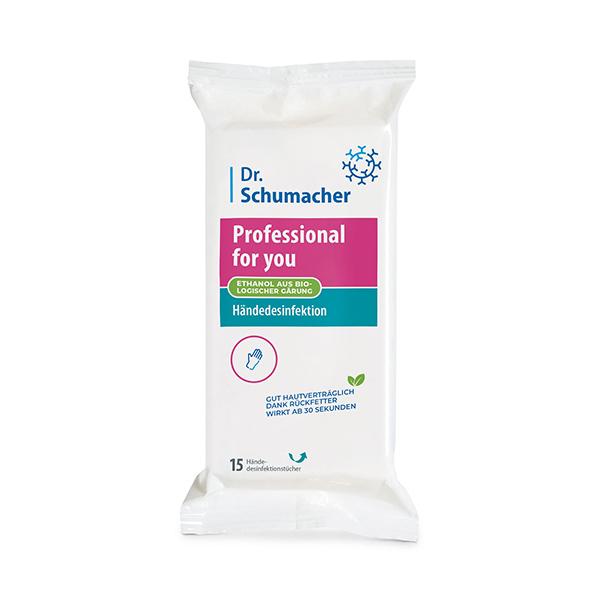 Professional for you Händedesinfektion Wipes, 15 Stk.